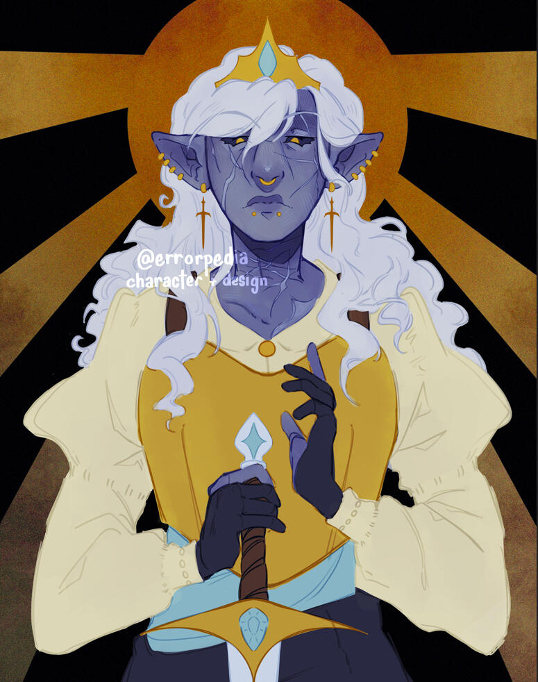 Half-Body Sketch example